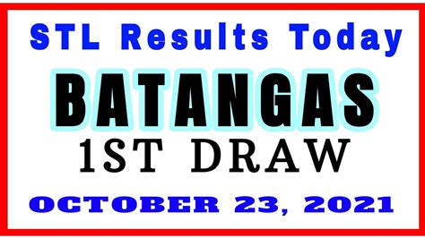 batangas stl result today